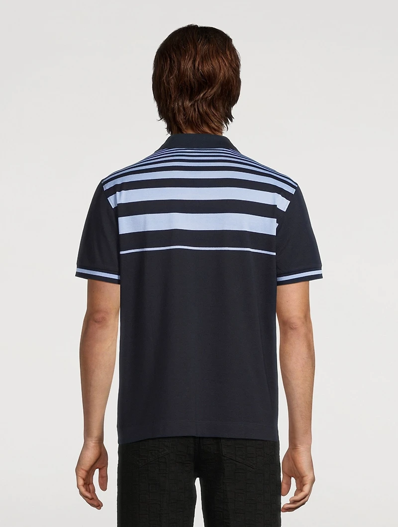 Cotton Short-Sleeve Polo Shirt