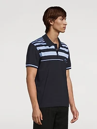 Cotton Short-Sleeve Polo Shirt