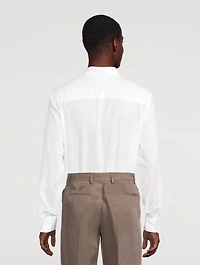Cotton Shirt With Logo
