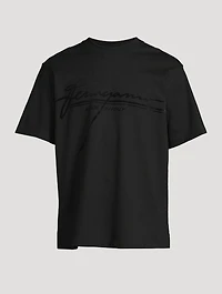 Cotton Signature T-Shirt