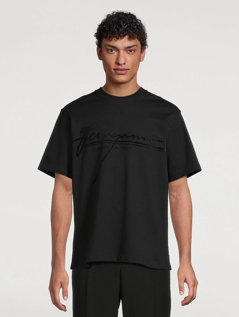 Cotton Signature T-Shirt