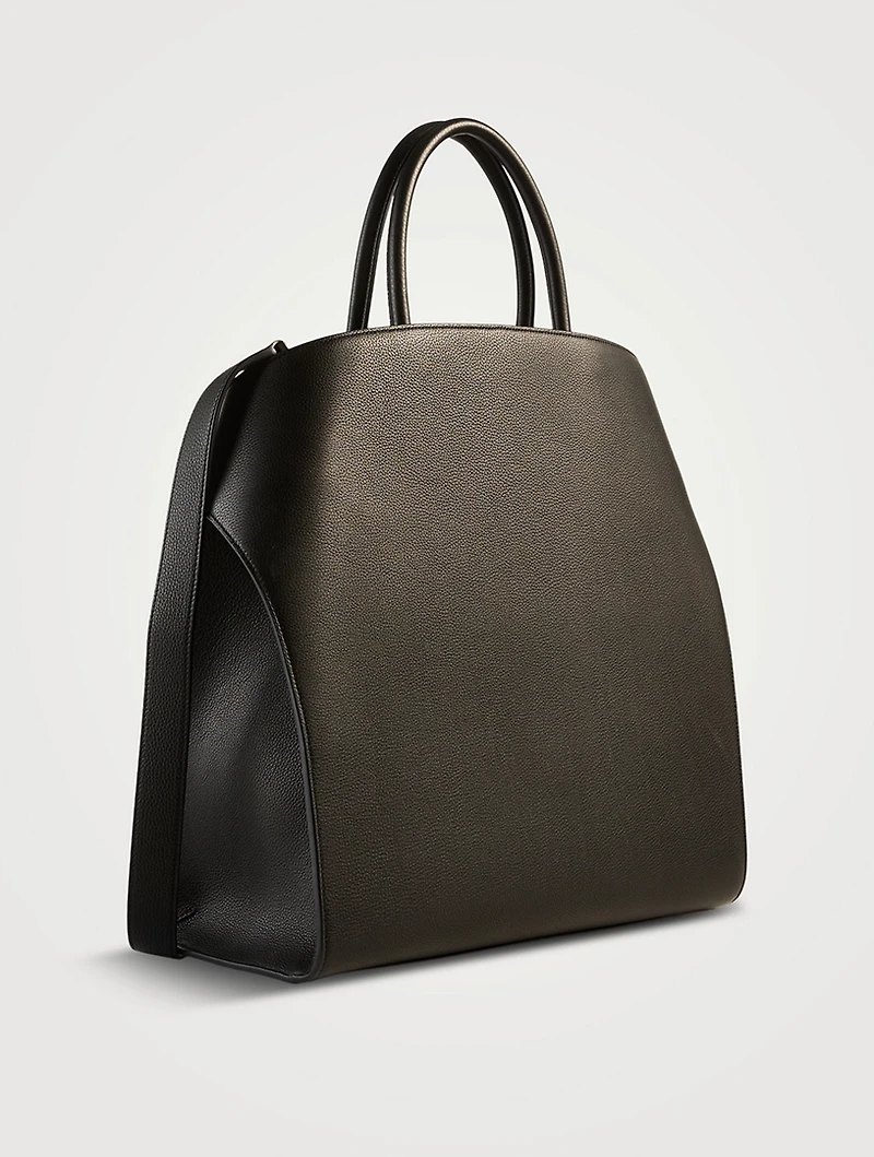 Hug Leather Tote Bag