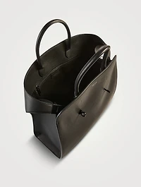 Hug Leather Tote Bag