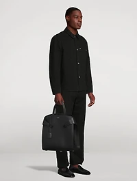 Hug Leather Tote Bag