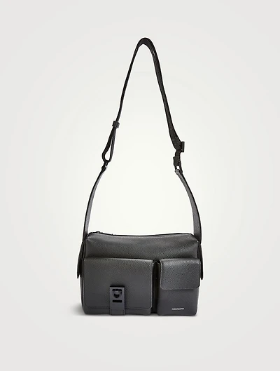 Leather Utility Crossbody Bag
