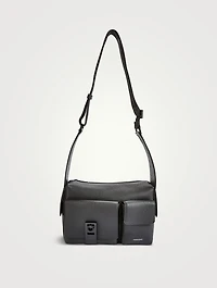 Leather Utility Crossbody Bag
