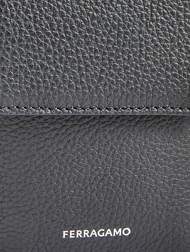 Leather Utility Crossbody Bag