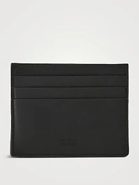 Gancio Woven Leather Card Holder