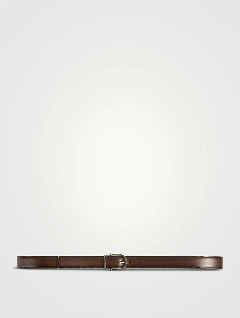 Classic Leather Reversible Belt