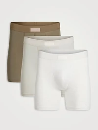 SKIMS Cotton 5" Boxer Brief 3-Pack
