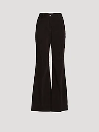 Flared Corduroy Trousers