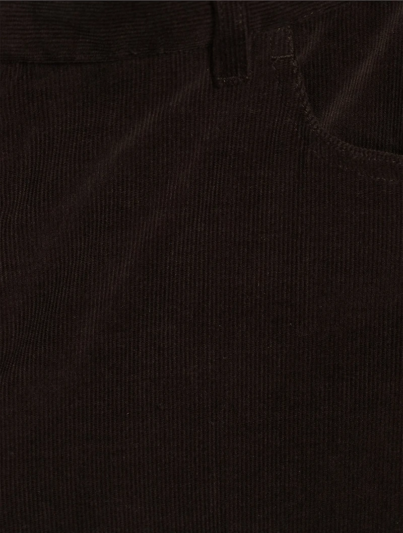 Flared Corduroy Trousers