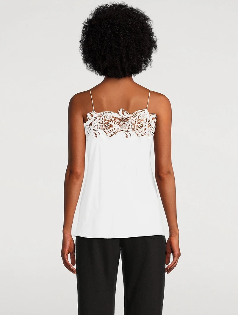 Silk Lace Camisole