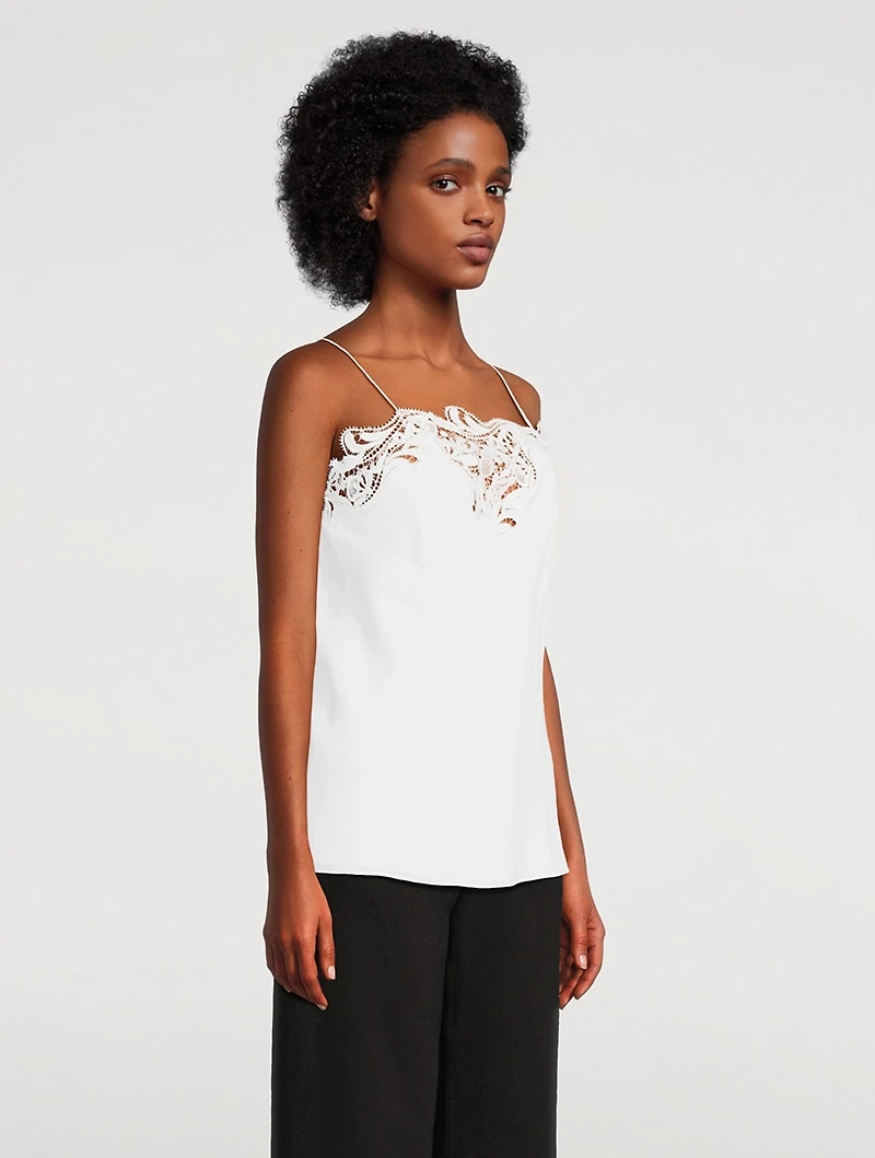 Silk Lace Camisole