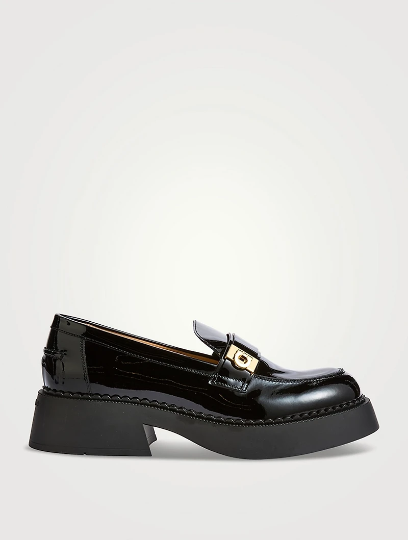 Hug Patent Leather Loafers