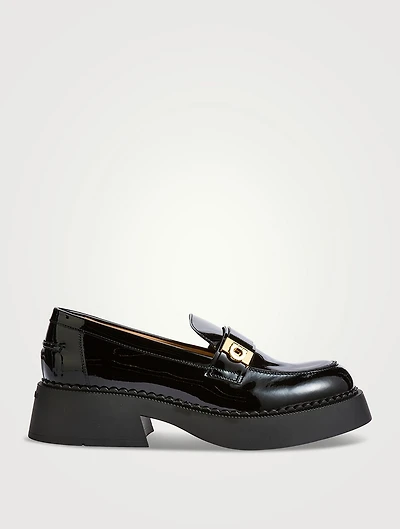 Hug Patent Leather Loafers