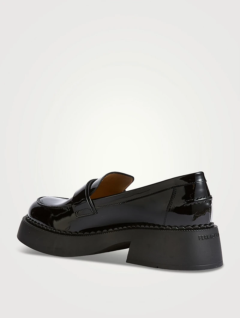 Hug Patent Leather Loafers