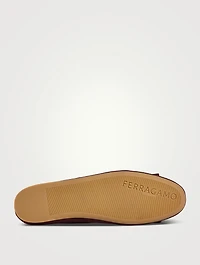 Suede Ballet Flats