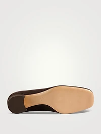 Suede Pumps