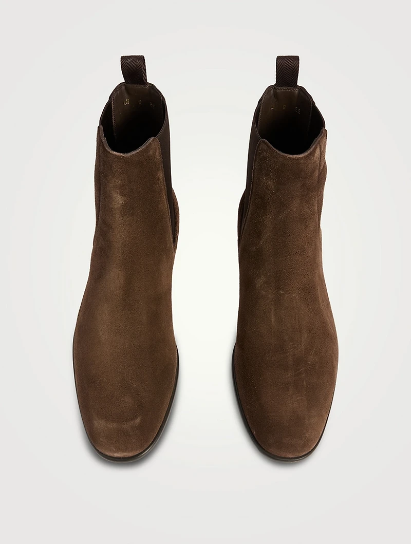 Suede Chelsea Boots