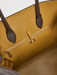 Small Hug Leather Satchel