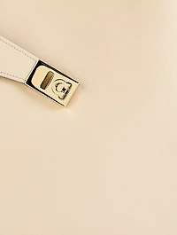 Medium Hug Soft Leather Satchel