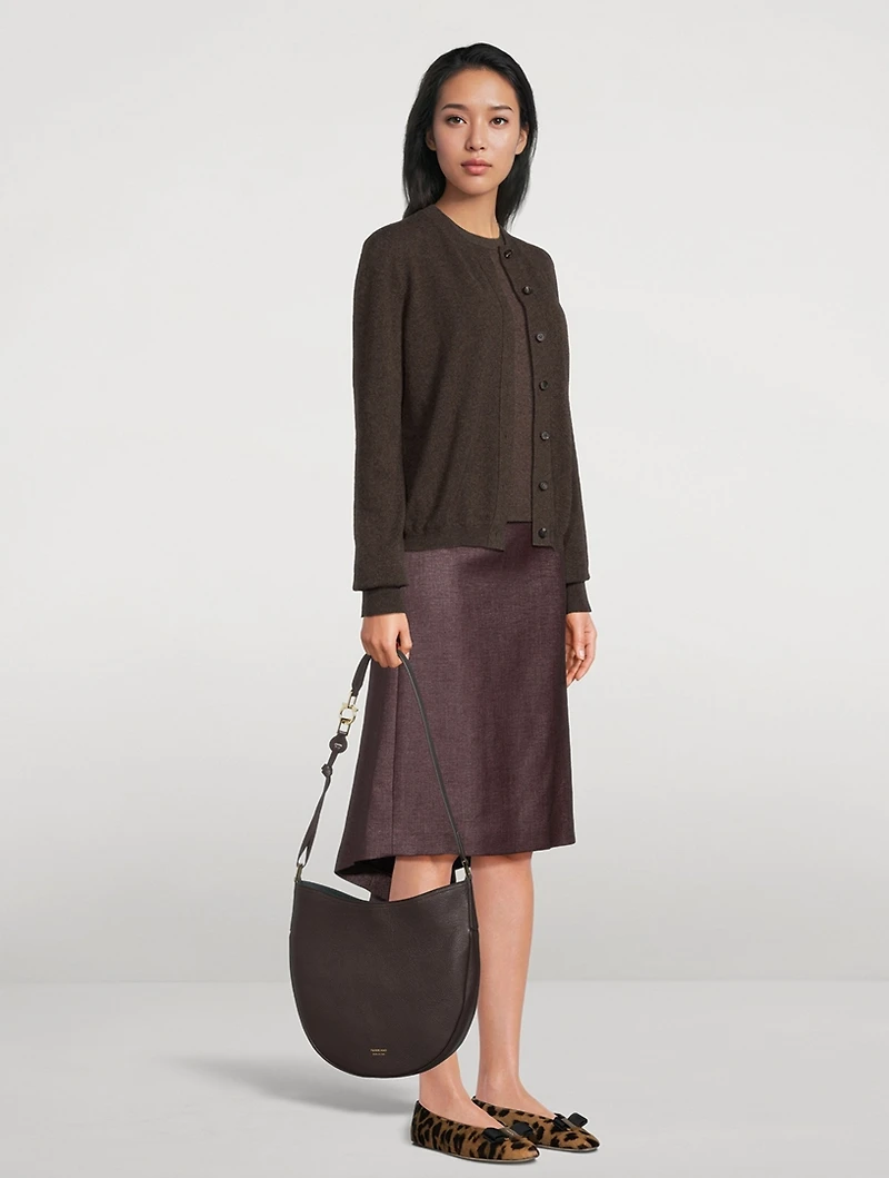 Medium Leather Shoulder Bag