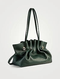 Medium Ferragamo Soft Leather Shoulder Bag