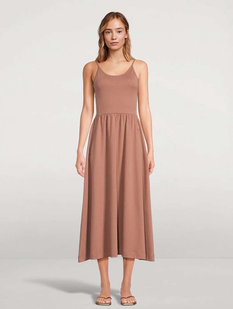 Ballet Jersey Midi Dress