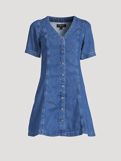 Denim Shirt Dress