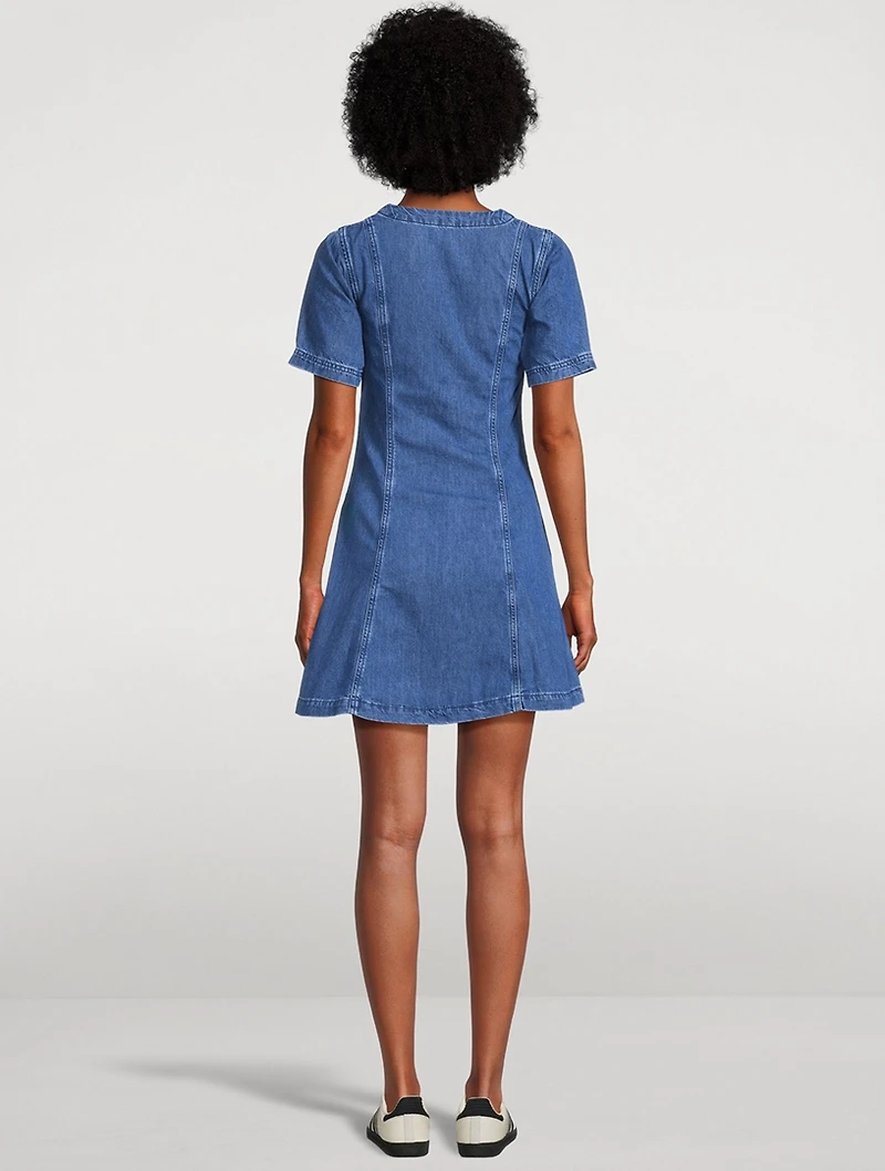Denim Shirt Dress