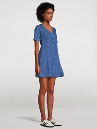 Denim Shirt Dress