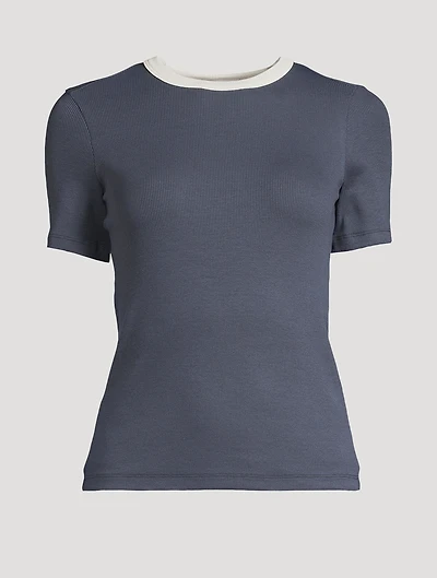 Fitted Rib T-Shirt