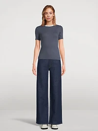 Fitted Rib T-Shirt