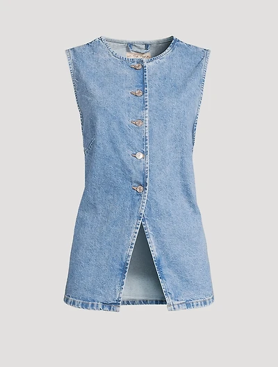 Aimee Denim Vest