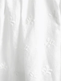 Marina Eyelet Cotton Tank Top