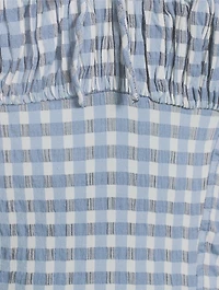 Lucinda Midi Dress Gingham Print