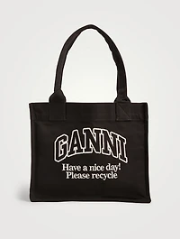 Large Canvas Tote Bag