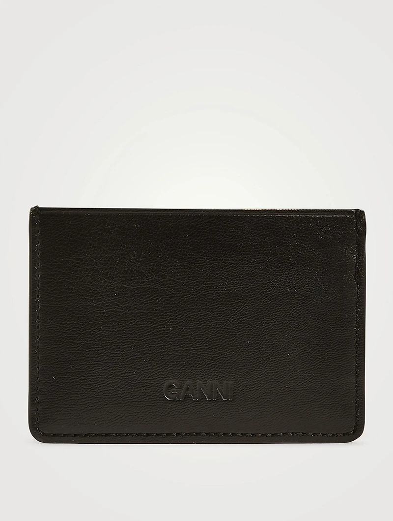 Bou Card Case In Poodle Print