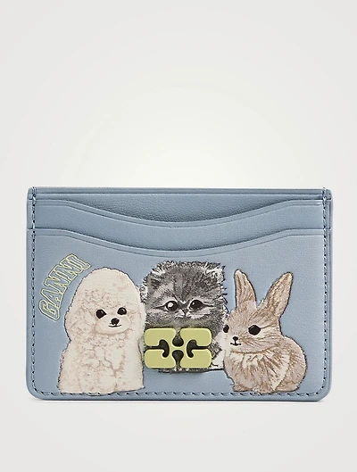 Bou Card Case In Animals Print