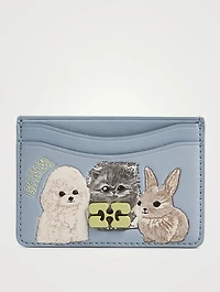 Bou Card Case In Animals Print