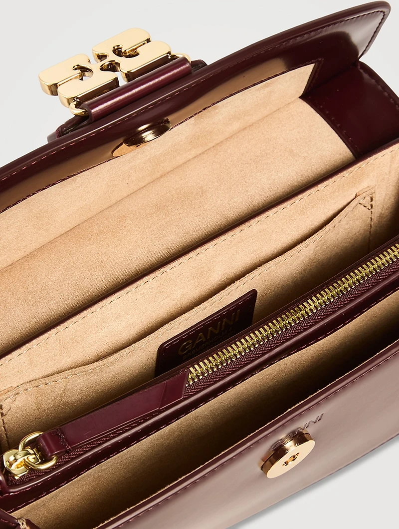 Mini Apo-G Patent Crossbody Bag