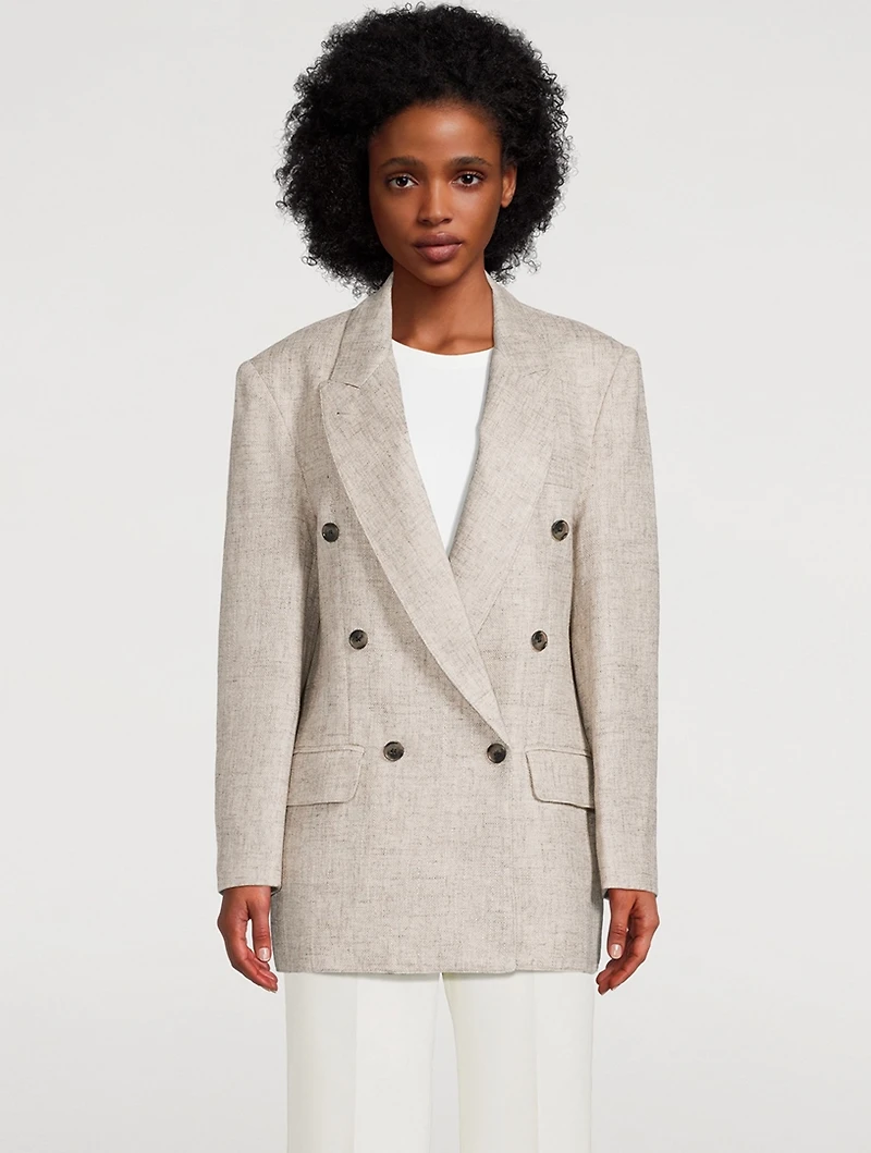 Double-Breasted Blazer