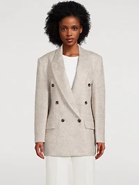 Double-Breasted Blazer
