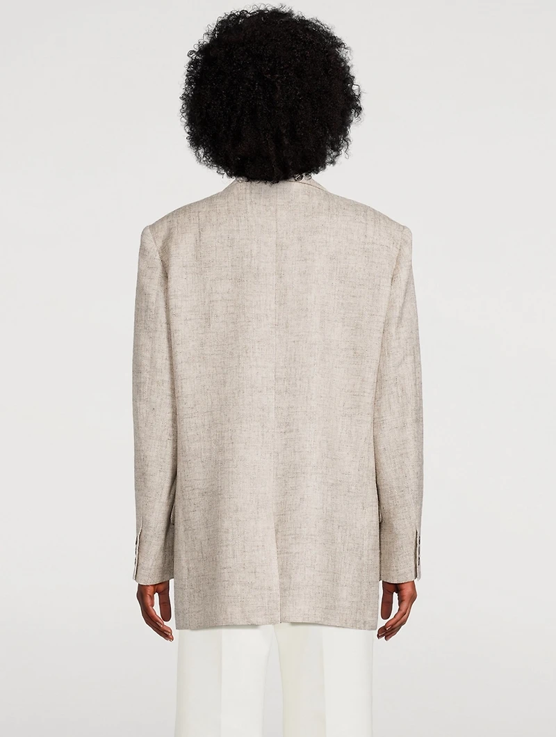Double-Breasted Blazer