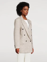 Double-Breasted Blazer