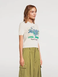 Van Gogh Short-Sleeve Sweater