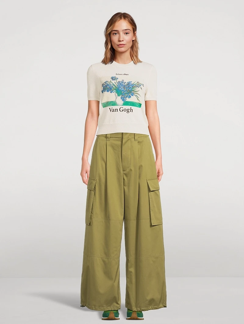 Van Gogh Short-Sleeve Sweater