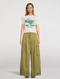 Van Gogh Short-Sleeve Sweater