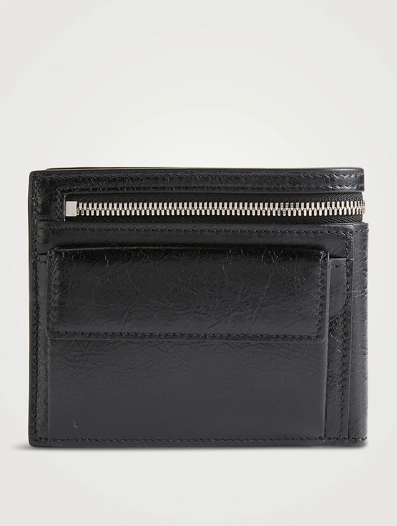 Superbusy Square Folded Leather Wallet